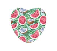 Watermelon Coconut Hawaiian 1Pcs Car Air Freshener Automotive Aromatherapy Tablets Hanging Scented Cards for Room Bathroom Love form