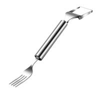 Watermelon Cutter | Fruit Chopping Fork, Stainless Steel Kitchen Utensil 2 in 1 for Preparing Salads Parties Picnic Family Home Outdoor
