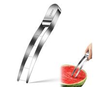 Watermelon Cutter Slicer, 2025 New Magic Fruit Cube Slicer, Stainless Steel Watermelon Cutting Tool for Quick Salad Prep, Easy Summer Picnic Kitchen Gadget