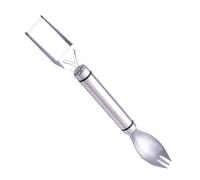 Watermelon Cutter Splitter - 2-in-1 Fruit Fork Knife | Portable Fruit Cutter | for Watermelon Mango Pitahaya Papaya Home Picnic Kitchen Camping
