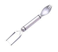 Watermelon Cutting Device - 2-in-1 Cutting Fork for Fresh - Party Cutter, Suitable for Mango Pitaya Papaya Home Picnic Party Camping Kitchen