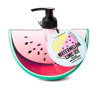 Watermelon Decor Hand Soap Dispenser: Simple Pleasures Watermelon Shaped Bottle with Scented Liquid Soap - Decorative Hand Pump Refillable Soap Dispensers for Kitchen and Bathroom - 11.8 Ounces…