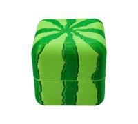 Watermelon Dice, Table Game Dice, Kids Tabletop Game Props, with Adorable Fruit-Themed Design, Lightweight Build, 4x4x4cm, for Kids, Boys, Girls, Adults, Family, Teaching, Math, Classroom, Preschool