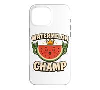 Watermelon Eating Champ Melon Contest Summer Competition Case for iPhone 16 Pro Max