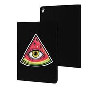 Watermelon Eye Illuminati Slim Case Compatible with iPad 10th 9th 8th 7th Generation 2022 2021 2020 2019 Protective Cover Stand