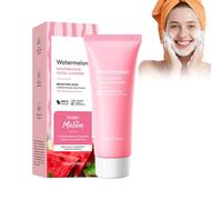 Watermelon Facial Cleanser, Radiant Complexion & Pore Cleansing with Niacinamide Minimises Pores & Redness, Refreshing Watermelon Aroma for Oily & Combination Skin - Vegan