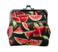 Watermelon Fresh Fruit Coin Purse, Small Travel Kit Storage Pouch for Weekend Getaways and Business Trips