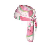 Watermelon fresh fruit Print Helmet Skull Cap Quick Dry Bike Headwrap Lightweight Breathable One Size Adult Modern Beanie