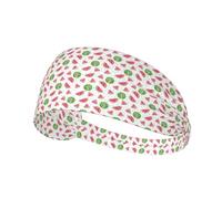 Watermelon fresh fruit Print Ultra-Soft Elastic Headband Gifts for Women Men Stretchable Sports Breathable