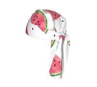 Watermelon fresh fruit Printed Lightweight Cycling Bandana, Quick Dry Helmet Liner Hat, for Outdoor Hiking Climbing