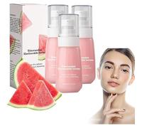 Watermelon Glow Niacinamide Dew Drops Highlighting Serum,Watermelon Niacinamide Serum,Brightening Essence Facial Serum & Priming Liquid Highlighter