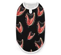 Watermelon Harp Dog And Cat Clothes Pet Summer Sleeveless T Shirt Basic Vest L
