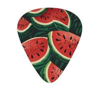 Watermelon hat Durable guitar picks - three thicknesses of thin, medium and thick are available, suitable for guitar, bass, electric guitar and ukulele