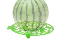Watermelon Holder Stand, 4 Piece PP Fruit Support Cradle for Pumpkin Cantaloupe Squash Growing Protection, Raised Garden Bed Harvest Saver | Elevates Produce Soil to Reduce Rot for Backyar
