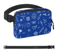 Watermelon Ice Cream-1772 Belt Bag for Men and Women Fanny Pack,Belt Bag with Adjustable Strap,Fashion Crossbody Everywhere Belt Bag for Travel Outdoors Running Hiking, Multicolor,