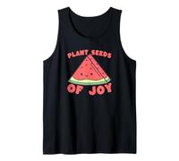 Watermelon Joy Gardening Plant Seeds Phrase Tank Top