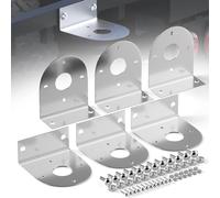 Watermelon LED Light Mounting Brackets Universal with Pre-Drilled Holes L-Shape Holder for Car