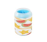 Watermelon Lemon Pastel Reusable Dog Paw Washer Silicone Brush Soft Pets Supplies and Accessories for Small Medium Dogs & Cat Breeds