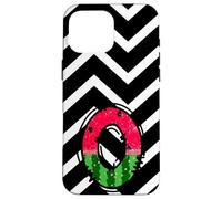 Watermelon Monogram Letter O Initial Design Fun Summer Fruit Case for iPhone 16 Pro Max