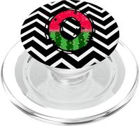 Watermelon Monogram Letter O Initial Design Fun Summer Fruit PopSockets PopGrip for MagSafe