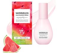 Watermelon Niacinamide Glow Recipe Hydrating Serum, Glow Niacinamide Serum Moisturising & Brightening Foundation Makeup Base Watermelon to Deep Hydration Glow Recipe Toner (75ml)