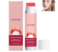 Watermelon Niacinamide Tinted Lip Balm, a lip treatment cream, nourishes and moisturizes, with hydrating vitamin E for a bright, protective glow.