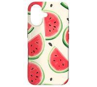 Watermelon Pattern, Watermelon Theme, Watercolor Fruit Case for iPhone 17