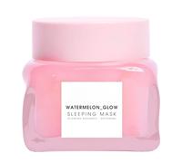 Watermelon Pink Glow Sleeping Mask, Watermelon Overnight Face Masks Skincare, Anti-Aging Hydrating Facial Mask with AHA, Hyaluronic Acid, Niacinamide for Smooth Glowing Even Toned Skin Care, 50ml