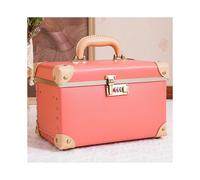 (Watermelon powder (10 inches)) Net Red INS Wind Superfire Makeup Box Practice With A Large Capacity Storage Box Tattoo Toolbox Korean Version Of Korean Makeup