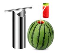 Watermelon Puncher Cutter Stainless Steel,melon Opener Cutter Watermelon Tool Pineapple Cutter Tool Fruit Cutter Slicer Water Melon Cutter Tool Silver 1