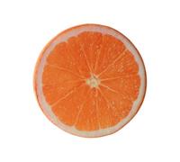 Watermelon Round Fruit Pillow 3D Orange Cushion Stuffed Throw Pillows Decorative Floor Cushions Chair Seats Pad Back for Home Gel Seat Pressure (Orange, A)