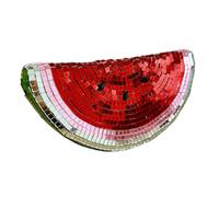 Watermelon-Shape Disco Ball - Reflective Light Mirror Balls for DJ Club Party, Disco Dancing Party Decoration, Photo Props, Tabletop Decorations, Personality Décor