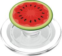 Watermelon Slice Funny Fruit Cartoon Summer PopSockets PopGrip for MagSafe