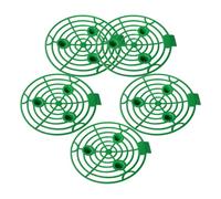 Watermelon Support Stands - 5 Pack Circular Stable Fruit Holder Trays, Reusable Garden Fruit Support Frame for Watermelon, , Cantaloupe, Squash, Strawberries, and Vegetables, Durable Anti Roll Pl