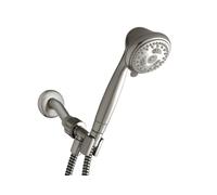 Waterpik Hand Held Shower Head with Hose 1.8 GPM PowerSpray, Brushed Nickel, NSC-659E, No Size