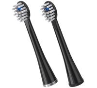 Waterpik Compact Replacement Brush Heads for Sonic-Fusion Flossing Toothbrush SFRB-2EB 2 Count Black