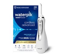 Waterpik Cordless Advanced 2.0 Water Flosser For Teeth Gums Braces Dental Care With Travel Bag and 4 Tips ADA Accepted Rechargeable Portabl