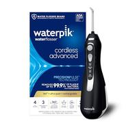 Waterpik Cordless Advanced Water Flosser, Brilliant Black