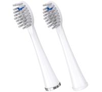 Waterpik Full Size Replacement Brush Heads for Sonic-Fusion Flossing Toothbrush SFFB-2EW 2 Count White