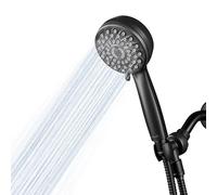 Waterpik High Pressure Hand Held Shower Head with Hose, PowerPulse Massage 7-Mode, Matte Black XPB-765ME