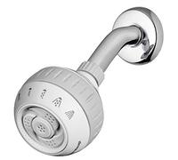 Waterpik Original Massage Shower Head 1.8 GPM, White, SM-621E