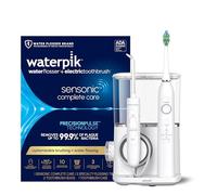 Waterpik Sensonic Complete Care Water Flosser and Rechargeable Electric Toothbrush and Water Flosser Combo Set, CC-04, White, Packaging May Vary