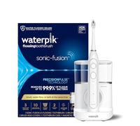 Waterpik Sonic-Fusion 2.0 Professional Toothbrush, Electric Toothbrush and Water Flosser, White SF-04, Packaging May Vary