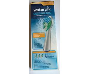 Waterpik STANDARD Tooth Brush Heads SRRB-3E for SR-1000 SR-3000 Pack of 3 Heads