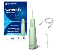 Waterpik Water Flosser Cordless Pulse, Plaque Remover for Teeth, Mint Green
