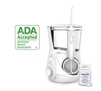 Waterpik Whitening Professional Water Flosser, Electric Power with 10 Settings, 30 Whitening Tablets, Whitens Teeth Gently, White WF-05