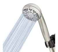 Waterpik XAS-649E PowerPulse Massage 1.8 GPM Hand Held Shower Head, Brushed Nickel