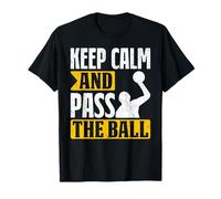Waterpolo Keep Calm and Pass The Ball Team Play T-Shirt