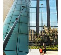 WaterPowered Window Cleaning System with Brush Set for Solar Panels 3.6m 5.5m 6.1m 7.3m 9.1m Effective Solar Panel Cleaning Tool