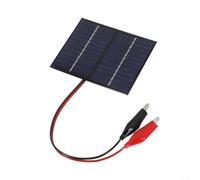 Waterproof 1 5W Solar Panel with Clip for Easy Installation on Various, Perfect for Outdoor Charging Needs